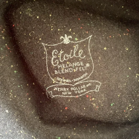 Vintage 60s Blended Felt Ribbon Trim Hat - Picture 9 of 10